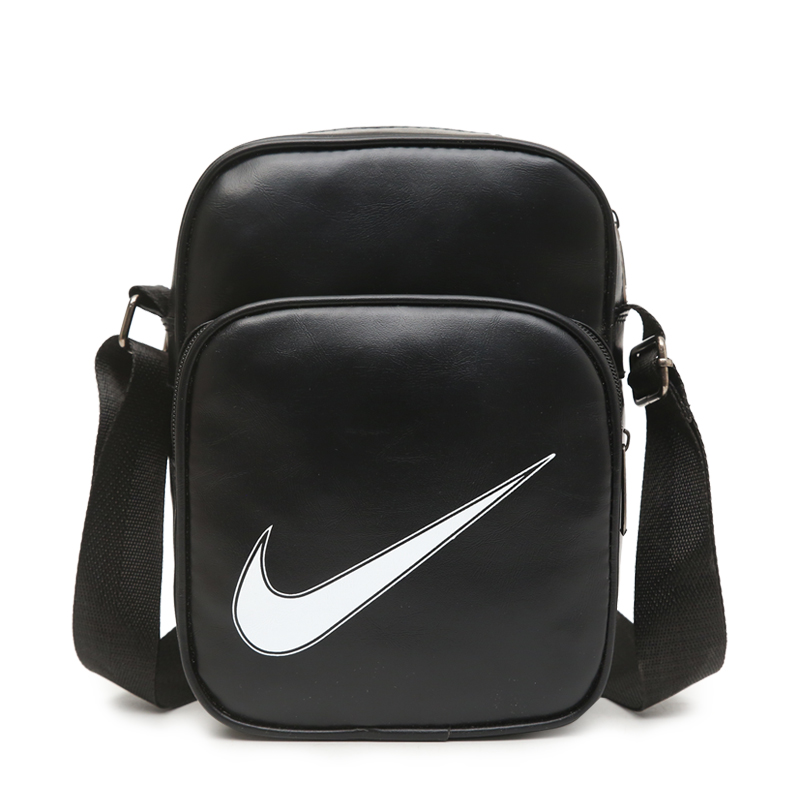 2018 Summer Nike Swoosh Shoulder Bag Black White